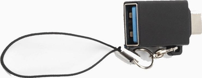 Adaptues USB MicroConnect USB C në USB 3.0 A, i zi