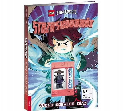 Libër komik LEGO NINJAGO Shatterspin, seri COMIC, me minifigurinë Garmadon