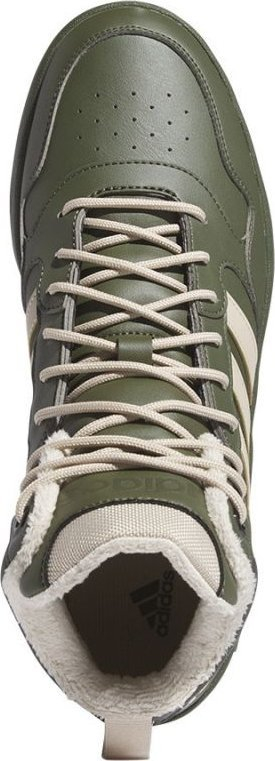 Atlete basketbolli Adidas Hoops 3.0 Mid Wtr, për meshkuj, jeshile krem