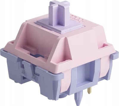 Switche lineare Akko Fairy, 5 pin, 50gf, të heshtura