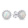 Set bizhuterish Brilio SET231W, argjend, opal, argjendi