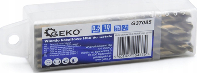 Set burgi për metal HSS, 8.5mm, 10 copë