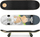 Skateboard Spokey Skalle II, ABEC7, 92A, gri