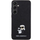 Kapak telefoni Karl Lagerfeld PU Saffiano Metal Karl and Choupette për Samsung Galaxy S24, TPU, i zi