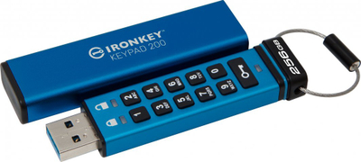 USB Pendrive Kingston IronKey 200, 256GB, USB 3.0, AES, e kaltër