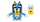 Set Lego Bluey Family, model 11217, lojë ndërtimi, shumëngjyrësh