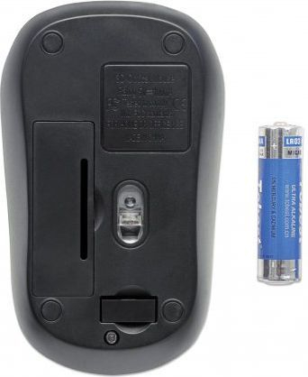 Mouse wireless Manhattan Success 179409, optik, 2.4 GHz, i zi