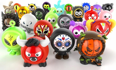 Lodër figurë Epee Cool Balls Green Totem, 6 toptha, 6 veshje, jeshile