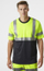 Bluzë pune Helly Hansen Addvis T‑Shirt CL1, reflektuese EN ISO 20471, numri L, e verdhë fluo