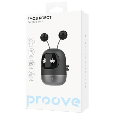 Aromë për veturë Proove Emoji Robot Surprise, 3 aroma, për ventilim