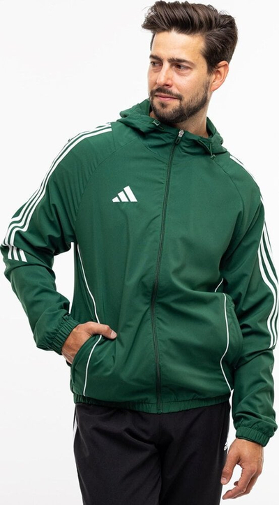 Xhaketë sportive adidas Tiro 24 IM8810, meshkuj, me kapuç, e zezë
