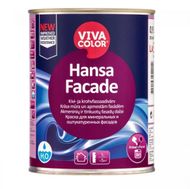Bojë fasade Vivacolor Hansa Facade LA, për gur dhe suva, 0.9L, e bardhë