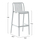 Stol bari Convee 38,5×49,5×102 Hcm (HM6098.01), bardhë