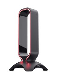 Stendë kufjesh Trust GXT 265 Cintar, RGB, 2x USB, e zezë