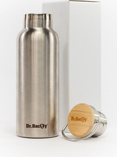 Shishe Dr.Bacty, 500 ml, e argjendtë