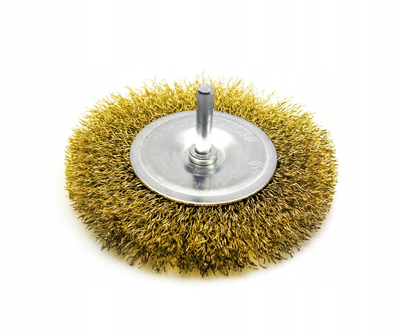 Furre teli GEKO 100mm, tel i valëzuar bronzi, bosht 6mm
