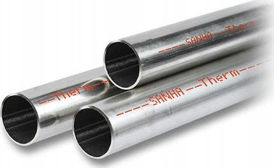 Tub çeliku Sanha SANHA-Therm 1.0034, 28 mm x 1.5 mm, shufër 3 m, i galvanizum