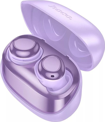 Kufje wireless in-ear Hoco TWS EW200, Bluetooth 5.4, me kuti karikimi, vjollcë