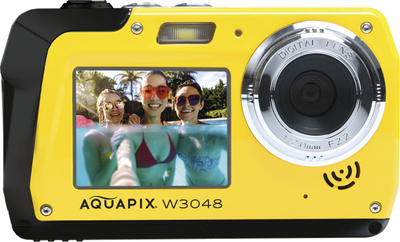 Kamerë nënujore Easypix Aquapix W3048-I Edge, 13MP, video 4K, e verdhë