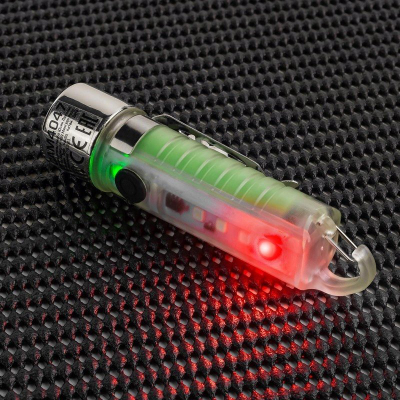 Dritë dore Rockforce Rechargeable Mini LED Flashlight 6in1, 100 lm, 500 mAh, USB C, e zezë