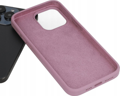 Këllëf silikoni Lite për Samsung Galaxy A52 A52s, antirrëshqitës, me mikrofibër brenda, lejla