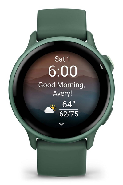 Ora smartwatch Garmin Vivoactive 6 42mm, AMOLED 1.2", GPS, jeshile