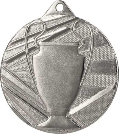 Medalje e argjendtë Triumph, me kupë, 5 cm / 2 mm
