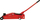 Fole hidraulike Carpoint Trolley Jack, 2000 kg, me rrota, e kuqe