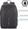 Ранец против кражба XD Design Bobby Soft, 15.6\", 16L, црн