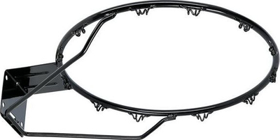 Kosh basketbolli NILS ODKR2S, diametër 45cm, për mur, i zi