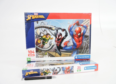 Puzzle Clementoni Marvel Spider Man, 104 pjesë, 48.5 x 33.5 cm, shumëngjyrëshe