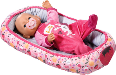 Fole kukulle Baby Born Baby Nest, për kukulla deri 43cm, shumëngjyrëshe