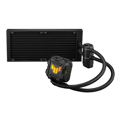 Ftohës me ujë ASUS TUF GAMING LC II 240 ARGB, 12 cm, i zi