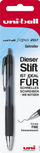 Stilolaps xhel Uni-Ball Signo 207, set 5 copë, 0.4mm, i zi
