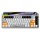 Tastierë mekanike Leobog AMG65 Light Feather, 65%, wireless, e bardhë