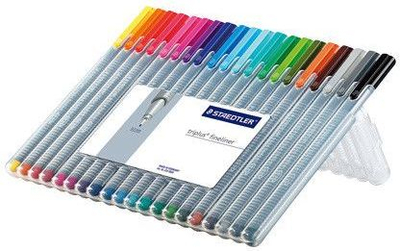 Flamastera Staedtler Fineliner triplus, 20 ngjyra