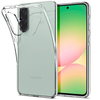 Маска за телефон Spigen Liquid Crystal, за Samsung Galaxy S23 5G, проѕирна