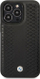 Mbulesë telefoni BMW Leather Signature, për iPhone 14 Pro, lëkurë, e zezë