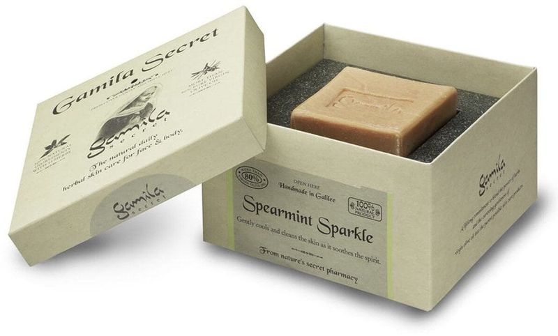 Sapun trupit Gamila Secret Spearmint Sparkle, 115g