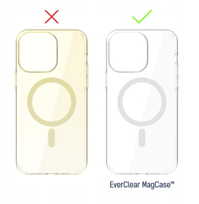 Kapak telefoni 3MK EverClear MagCase, për iPhone 14 Pro Max, transparent