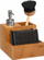 Dispenser për enë 5five Simply Smart, set me furçë dhe sfungjer, bambu, kafe