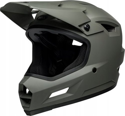 Helmetë biçiklete Bell Sanction 2, full-face, 14 vrima ajrimi, gri mat