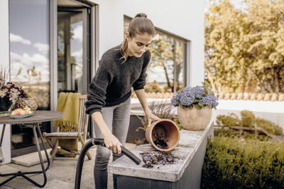 Fshesë me korent Karcher WD 3 S V-17/4/20, 1000W, depozitë 17L, inox