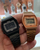 Orë dore Casio Vintage Maxi Glitter , e zezë