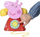 Telefon lodër Peppa Pig, me muzikë teme, shumëngjyrësh