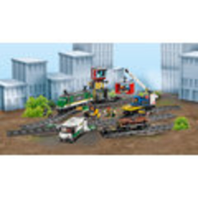 Set figurash LEGO City 60198 Freight Train