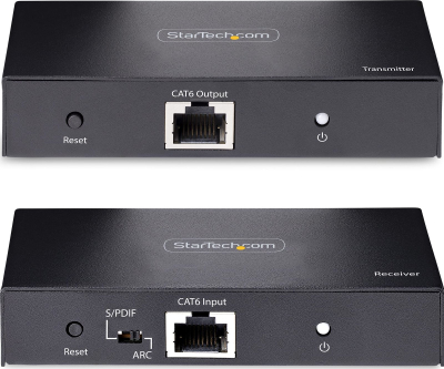 Zgjatës HDMI StarTech 4K70IC EXTEND HDMI, 4K 60Hz, PoC, i zi