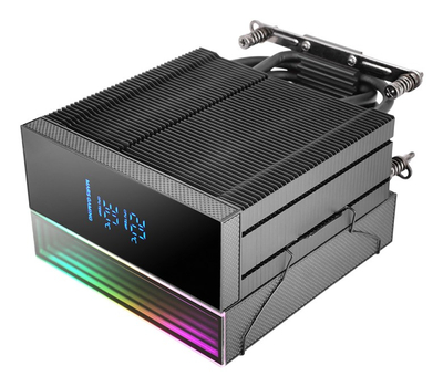 Ftohës procesori Mars Gaming MCPU-LCD, ajror 12 cm, LCD, i zi