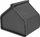Shpi qeni Diamond Kennel R1, 42x32x43 cm, lëkurë eco, gri grafit