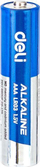 Bateri alkaline Deli 82901 AAA, 1.5V, paketim 6 copë